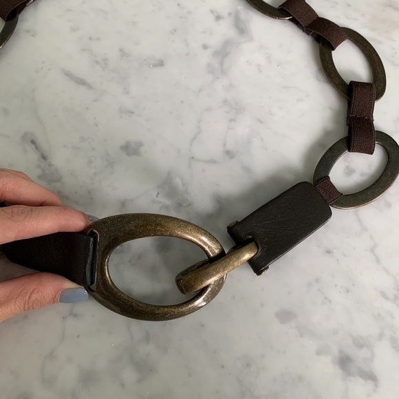 Suzi Roher elastic and metal hardware belt - Picture 2 of 4